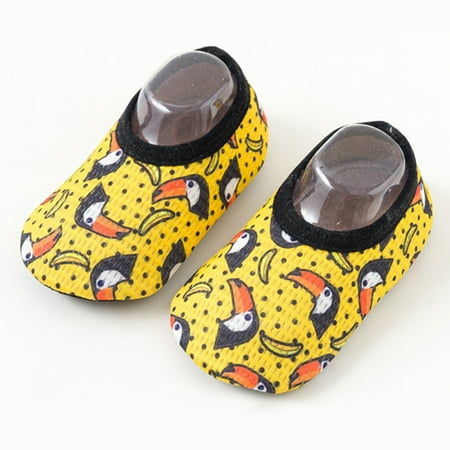 

NEGJ Soles Slip With Fleece Thick Shoes Non Cartoon Sole First Soft Children Socks Prewalker Babies Walkers Baby Shoes
