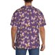 thumbnail image 3 of Balery Butterflies And Floral Camisa Casual de Manga Corta con Botones para Hombre, Texturizada, Estilo Cubano, para Playa, Verano-Medium, 3 of 5