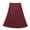 Wine, variant on Ynynloco Women's Umbrella Long Skirts A-Line Spring Summer Solid Color Commute Party Office Midi Skirt