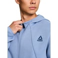 thumbnail image 2 of Reebok Men's and Big Men's Momentum Fleece Full Zip Hoodie, Sizes XS-5XL, 2 of 6