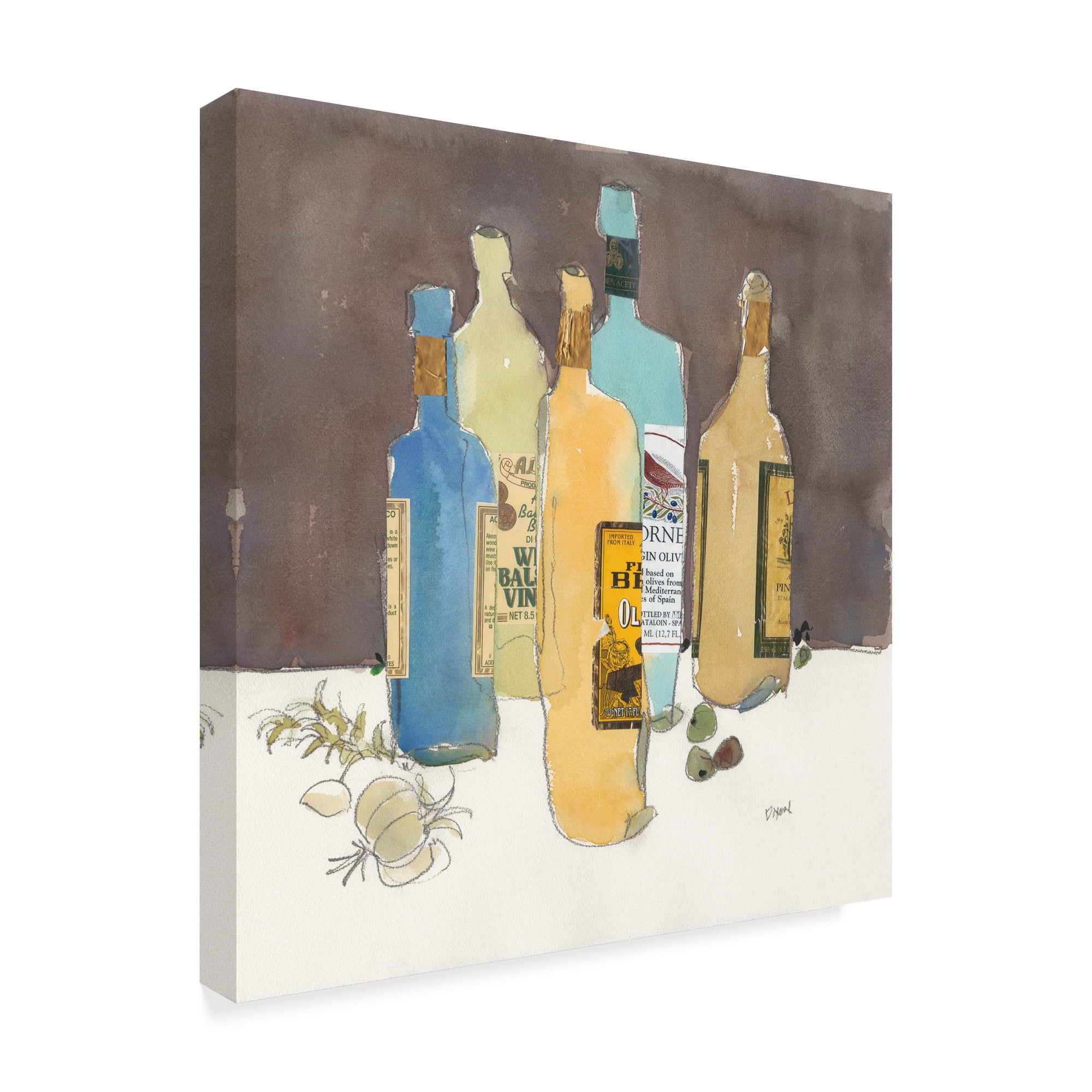 Trademark Fine Art 'Array of Olive Oil I' Canvas Art by Samuel Dixon