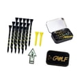 thumbnail image 2 of jinwen Golf Tees Bulk Golf Ball Holder for Driving Range Outdoor Practice Golf Gift Black Color Box, 2 of 9
