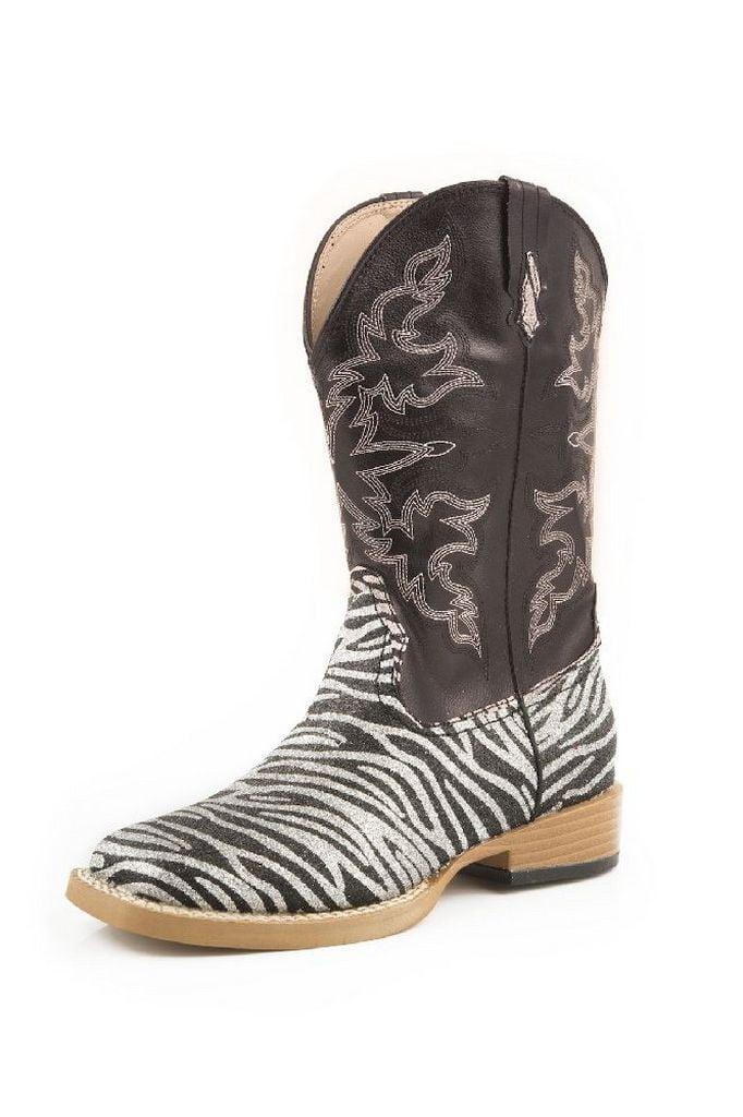 zebra cowgirl boots