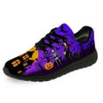 thumbnail image 4 of Uminder Womens Tennis Shoes Halloween Witch Sneakers Black Shoes Size 8.5, 4 of 5