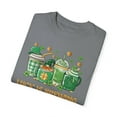 thumbnail image 3 of St. Patrick's Day Shamrock Coffee Lovers Unisex Comfort Colors Shirt, 3 of 4