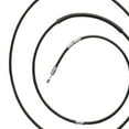 thumbnail image 2 of KarParts360 For Pontiac Trans Sport 1997 1998 1999 Parking Brake Cable | Front | Steel | Gold Classification | EPDM Rubber Jacket Material | Fixed Wire Stop End 2 Type | Black | For 18038708, 2 of 4