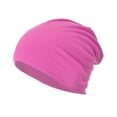 thumbnail image 2 of AJGRHE Winter Thermal Knitted Hat With Ear For Cold Weather Outdoor Activities Hot Pink One Size, 2 of 3