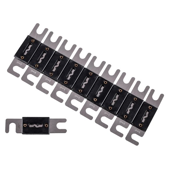 Paquete de 10 fusibles ANL chapados en níquel de 100 amperios Fuse Skar Audio