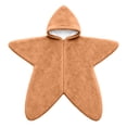 thumbnail image 3 of Cute Baby Starfish Onesie, Soft Fleece Newborn Jumpsuit, Thick Warm Infant Footie Romper and Sleeping Sack (Orange,Size:9M), 3 of 10