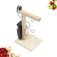 thumbnail image 3 of 2Pcs Kid Manual Alarm Educational Toys Earthquake Alarm (Wood Color No Battery), 3 of 7