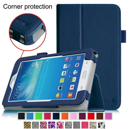 Fintie Folio Case for Samsung Galaxy Tab E Lite 7.0 SM-T113 / Tab 3 Lite 7.0 SM-T110 SM-T111 Tablet Stand Cover, Navy