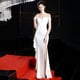 thumbnail image 1 of Vestido de noche elegante para banquete, largo, con hombros descubiertos, cola de pez, vestido de presentadora, vestido largo, 1 of 5