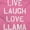 Azalea, variant on Live Laugh Love Llama Alpaca Humor Hoodie Sweatshirt Women Brisco Brands X