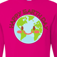thumbnail image 4 of Inktastic Happy Earth Day Long Sleeve T-Shirt, 4 of 5