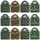 thumbnail image 1 of 12PCS Cajas de manzanas navideñas con mango Galletas festivas Calcetines para dulces Contenedores de regalo Favor de fiesta para decoración de embalaje (Patrón verde / aleatorio), 1 of 6