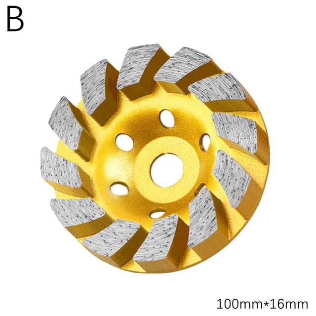 Liquidation Maintenant Roues de Meulage Turbo pour Béton, Roues de Meuleuse d'Angle Robustes