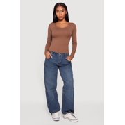 Women's Long Sleeve Solid Tee