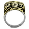 thumbnail image 2 of Anillo Color Oro Para Hombres de Acero Inoxidable Safari, 2 of 4