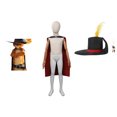 thumbnail image 3 of Disfraz de El Gato con Botas para niños, capa, sombrero, juego de rol, fantasía, el último deseo, Halloween, carnaval, 3 of 5