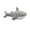 Gray, variant on Shark Plush Toy, 13.7 inch Soft Stuffed Animal Shark Pillow, Cute Ocean Plushie Throw Pillow for Birthday Gift