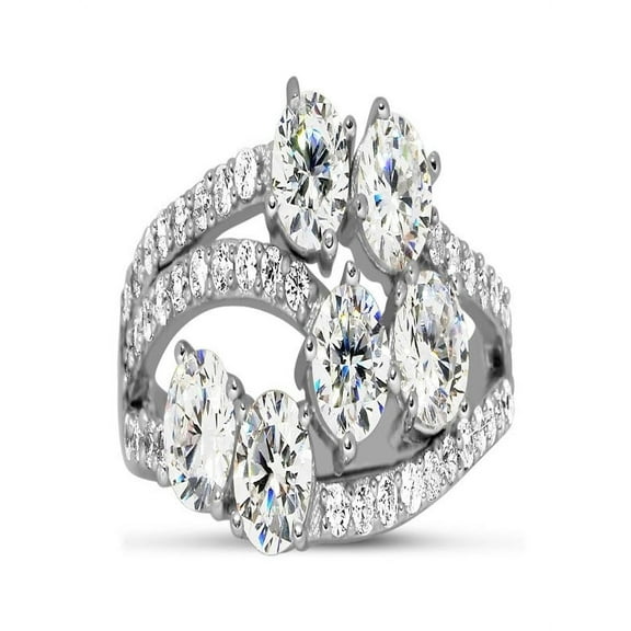 Unique 2 Carat Round Diamond Ring for Women