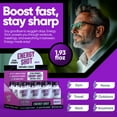 thumbnail image 3 of Grade A Quality Grape Extra Strength Shot, 12 Pack – 260mg Natural Caffeine, B12 & B6, 2 Servings, Zero Sugar, 1.93 fl oz, 3 of 5