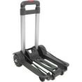thumbnail image 2 of UEETEK Lightweight Shopping Cart Foldable Luggage Trolley Black 1Set 18.86X11.79X4.32In Plastic, 2 of 7