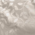 thumbnail image 4 of Cortinas Jacquard Elefantito Hogar Hojas Beige Color Beige Dos paneles de 1.50 cm x 2.10 cm, 4 of 5