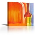 thumbnail image 1 of Color Glasses V - Contemporary Fine Art Giclee on Canvas Gallery Wrap - wall d?cor - Art painting - 27 x 27 Inch - Ready to Hang, 1 of 2