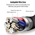 thumbnail image 2 of GZCRDZ Auriculares abiertos de conducción de aire, auriculares con cable de 3,5 mm y micrófono incorporado adecuados para actividades al aire libre, 2 of 5