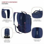 Swissgear Shield Laptop Backpack, Navy, 18.5x12x6 - Navy