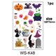 thumbnail image 1 of Vestido de Halloween de dibujos animados para niñas, Clip para el pelo de calabaza, araña fantasma, divertido gato negro, Calavera, accesorios para el cabello, Feliz Día de Halloween Fivean unisex, 1 of 2