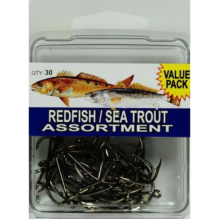 Eagle Claw SPRFSTW Redfish/Sea Trout Species Assortment, assorted sizes