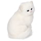 thumbnail image 1 of Mascota de piel sintética, figura de gato peludo de simulación, figura realista, mini gatito, réplica de animal de casa, muy recomendable, 1 of 14