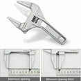 thumbnail image 3 of Home Repair Wrench 6-68mm Adjustable Large-Opening Spanner Maintenance Nut Tool, 3 of 3