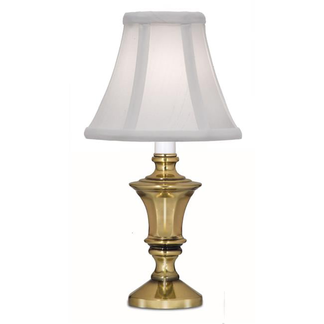 Stiffel Cl Ac482 Char New Electric, Stiffel Burnished Brass Double Pull Chain Table Lamp