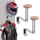 thumbnail image 1 of Soporte de pared para casco NANAGIFTREE para motocicleta, paquete de 2, 1 of 8