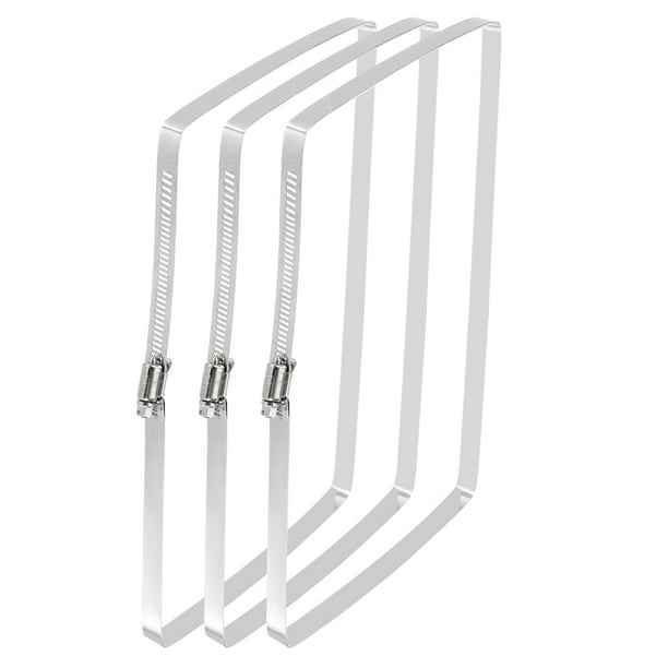 Rectangular Hose Clamps, 16