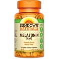 thumbnail image 2 of Sundown Naturals Melatonin 5mg, 90 Tablets Pack of 3, 2 of 2