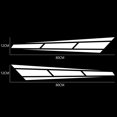 thumbnail image 3 of Woeilo 2 Pcs Auto Side Body Decals Hood Cover Stickers Car Modification Decals, 3 of 5