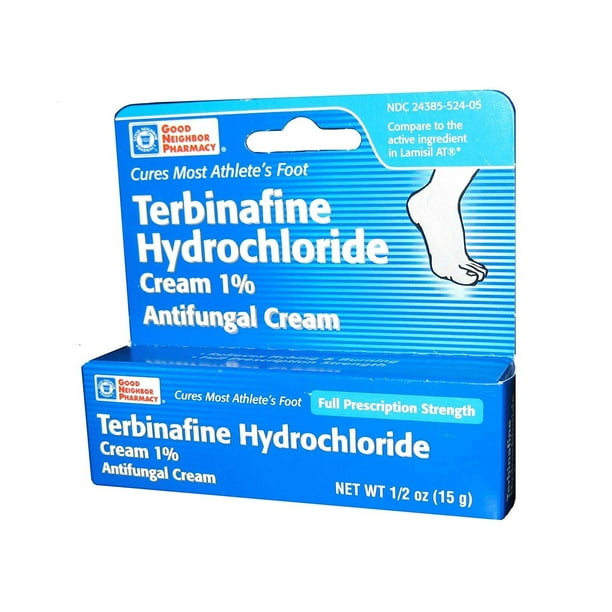 GNP Terbinafine Hydrochloride Cream 1% Cures Most Athlete's ...