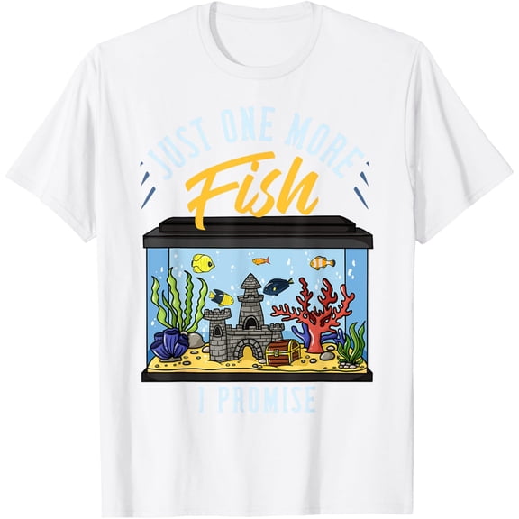 Exquisite and comfortable-Fish Tank Aquarium Gift Saltwater Aquascaping T-Shirt