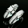 thumbnail image 5 of K-KED Fashion 925 Silver Rings for Women Cubic Zirconia Wedding Party Delicate Jewelry Size6-10-9-#2, 5 of 9