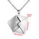 thumbnail image 3 of RKSTN necklaces for women Envelope Love Letter Necklace For Men And Women Stainless Steel Engraved Locket With I Love You Message Jewelry Pendant Couples And Families, 3 of 4