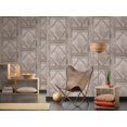 thumbnail image 2 of DecoWorld 2 - Natural Beige, Brown Wallpaper Roll, Modern Wall Decor Accent, 2 of 2