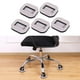 thumbnail image 5 of de 5 Copas para muebles Copas con ruedas Posavasos Topes para ruedas para muebles Antideslizantes Fieltro Blanco Negro, 5 of 9