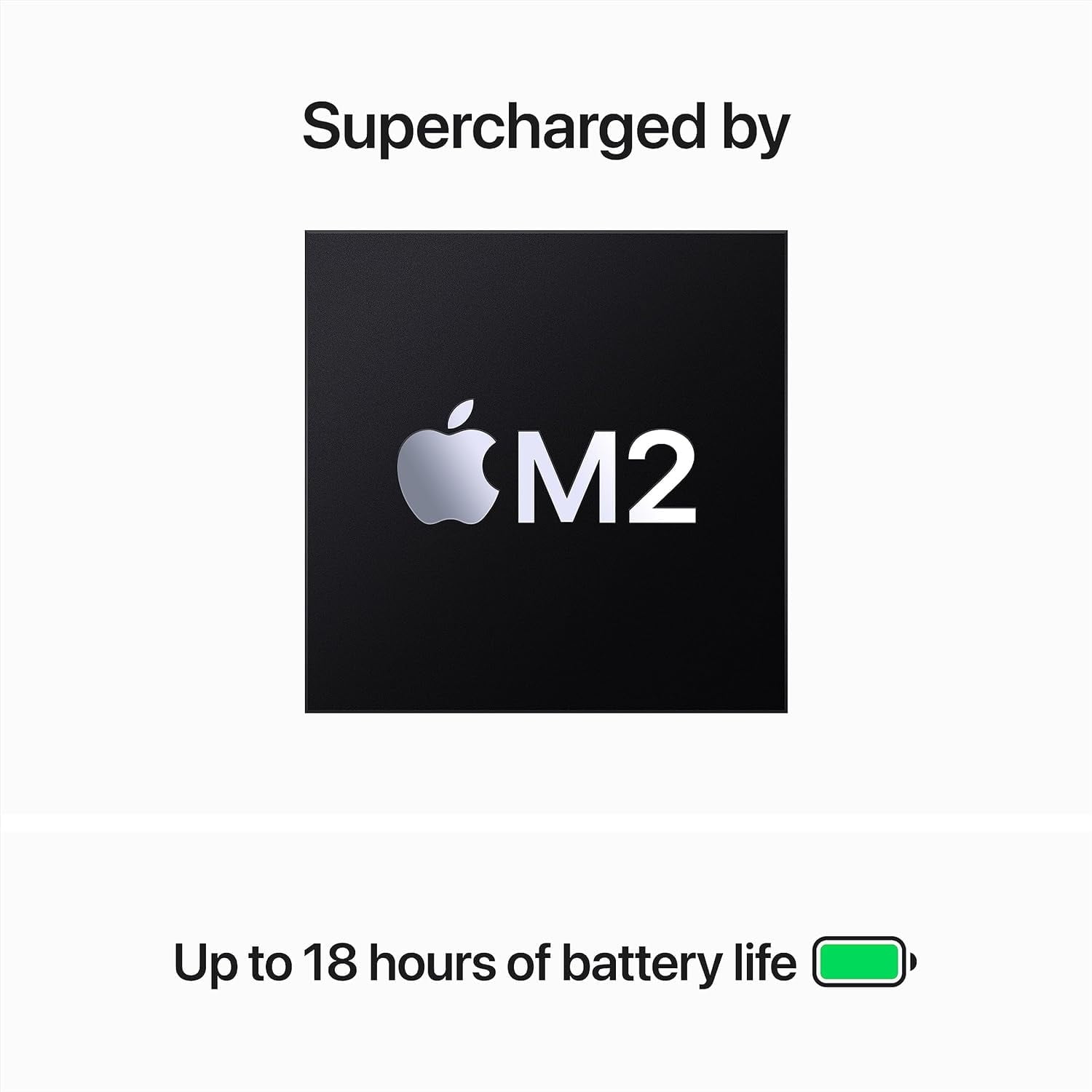 Restored Premium Apple 2023 MacBook Air M2 chip: 15.3-inch Liquid Retina Display, 8GB , 256GB SSD ,Silver (Refurbished) thumbnail 4