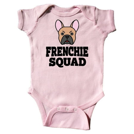 

Inktastic Dog Frenchie Squad Gift Baby Boy or Baby Girl Bodysuit