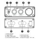 thumbnail image 2 of Preamplificador de audio HiFi, preamplificador RCA de ajuste de graves agudos de búfer 6K4 Irfora Silver, 2 of 7