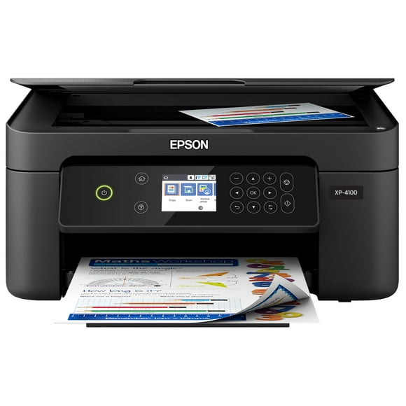 New Epson Printer Expression Home XP-4100 Colour Wireless All-in-One Inkjet Printer